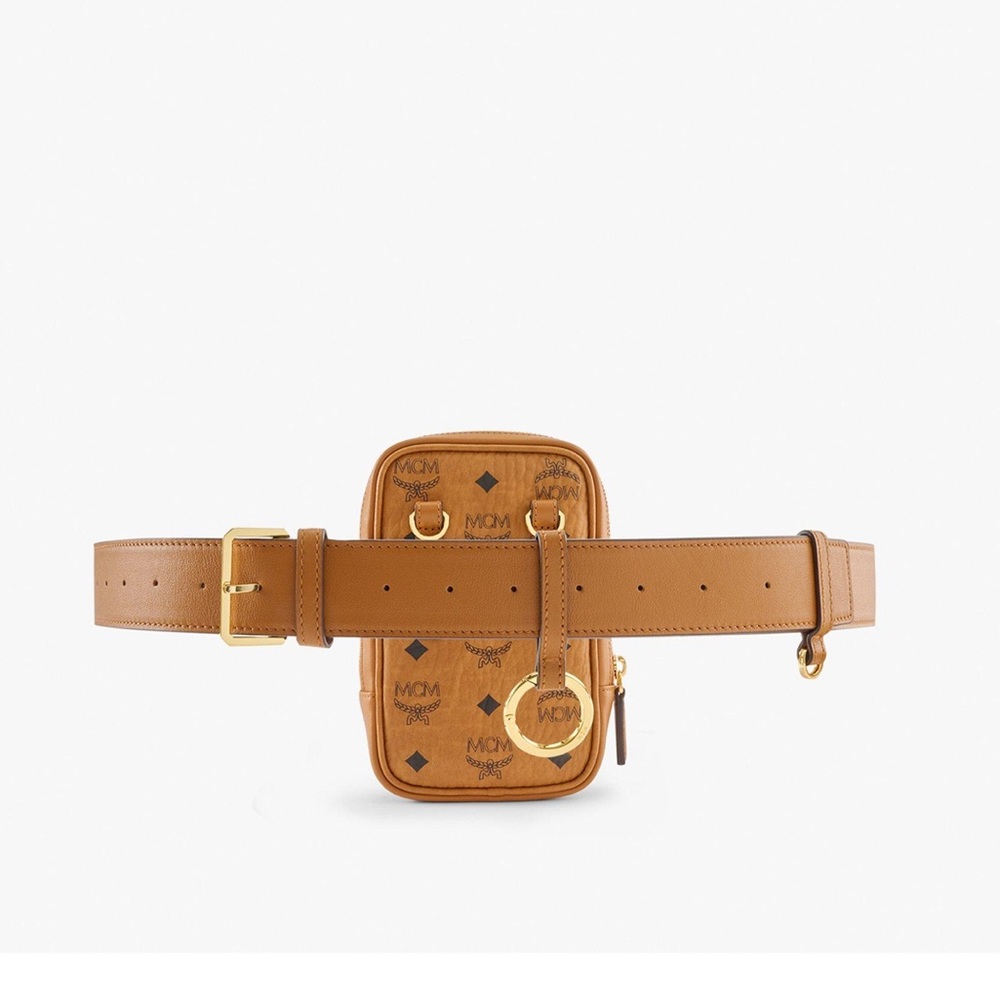 MCM x Aka Boku Klassik Belt Bag In Visetos - Picture 10 of 11